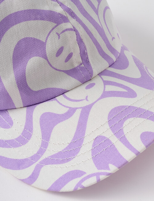 Switch Marble Smiley Cap, Purple product photo View 02 L