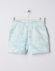 Switch Marble Fleece Short, Blue product photo