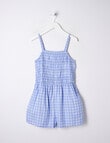 Switch Gingham Playsuit, Cornflower product photo