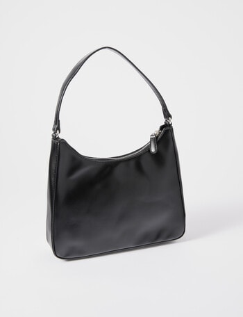 Whistle Accessories Moss Shoulder Bag, Glossy Black product photo