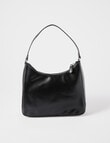Whistle Accessories Moss Shoulder Bag, Glossy Black product photo View 03 S