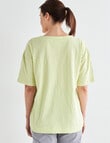 Line 7 Trig Tee, Lime product photo View 02 S