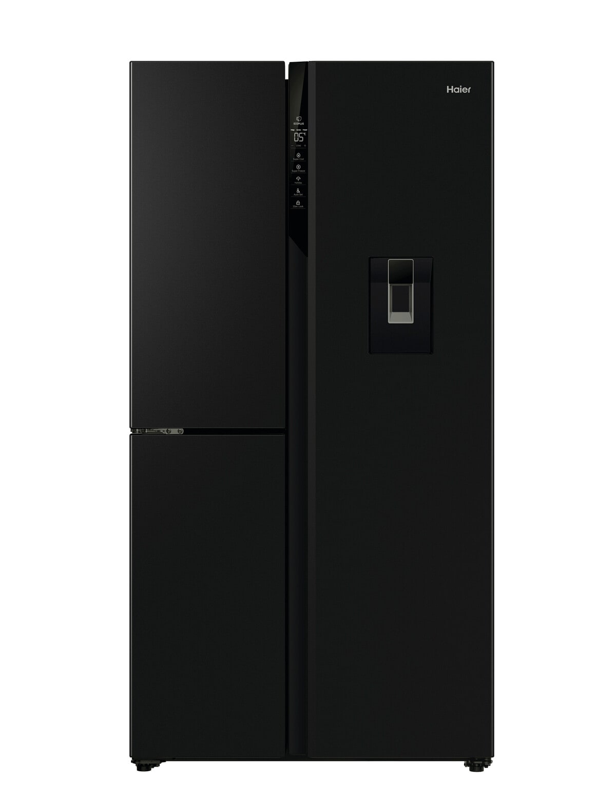 Haier 574L Three-Door Side by Side Fridge Freezer with Water