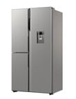 Haier 575L Three-Door Side by Side Fridge Freezer with Water Dispenser, HRF575XHS product photo View 02 S