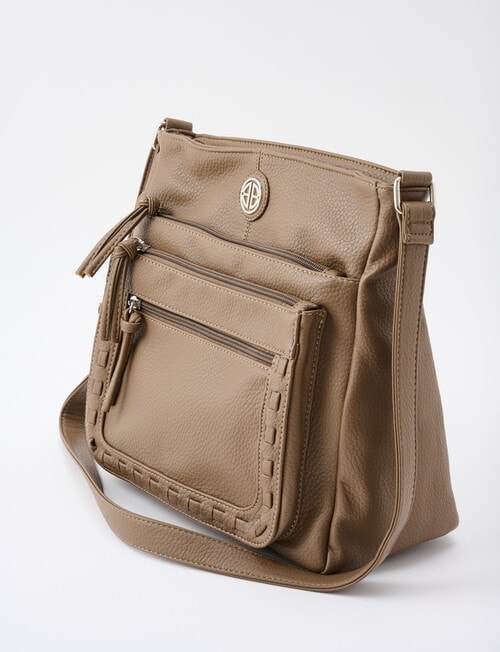 Boston + Bailey Zips Shoulder Bag, Willow product photo View 03 L