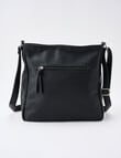 Boston + Bailey Zips Shoulder Bag, Black product photo View 02 S