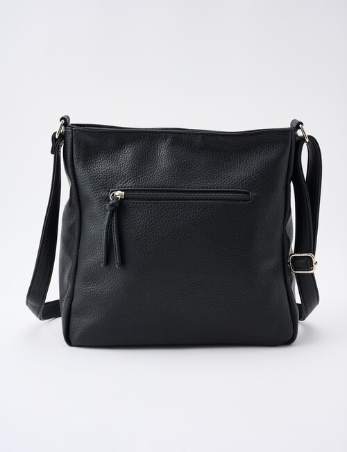 Boston + Bailey Zips Shoulder Bag, Black product photo View 02 L