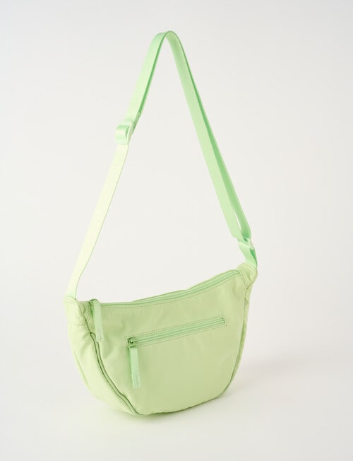 Zest Moon Crossbody Bag, Green product photo View 02 L