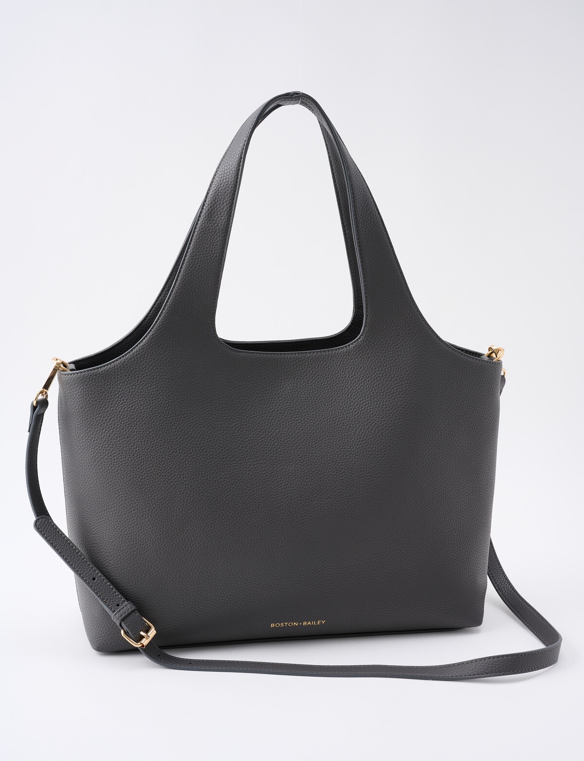 Boston + Bailey Quinn Tote Bag, Charcoal - Handbags