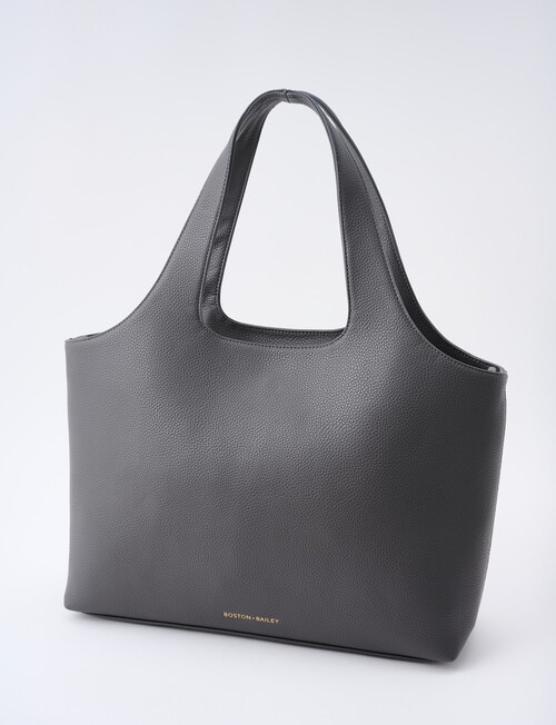 Boston + Bailey Quinn Tote Bag, Charcoal product photo View 03 L