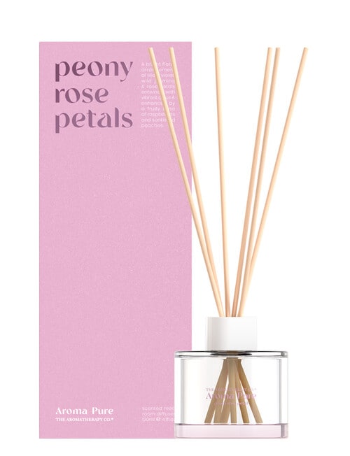 The Aromatherapy Co. Aroma Pure Diffuser, Peony Rose Petals, 120ml product photo