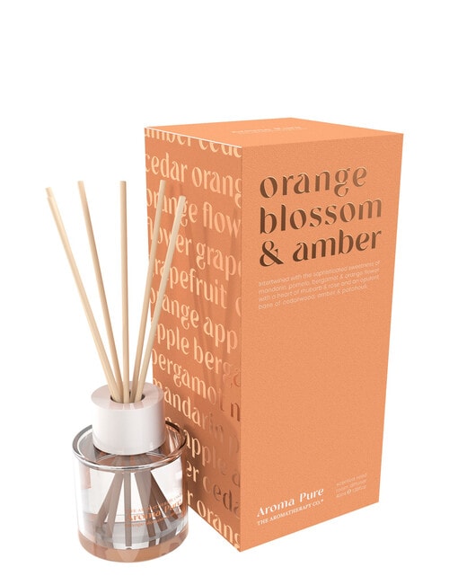 The Aromatherapy Co. Aroma Pure Diffuser, Orange Blossom & Amber, 40ml product photo View 02 L