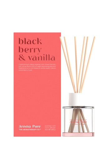 The Aromatherapy Co. Aroma Pure Diffuser, Blackberry & Vanilla, 40ml product photo