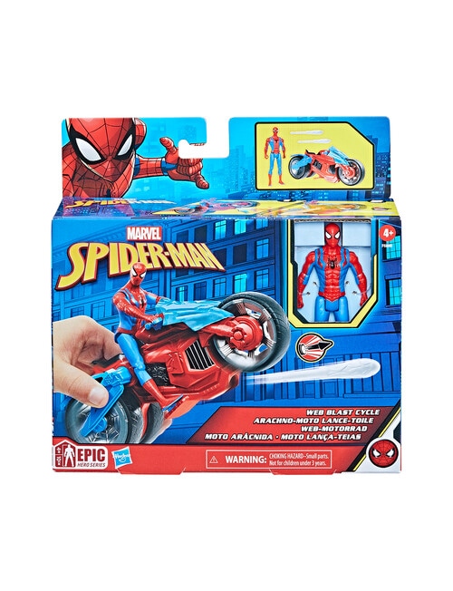 Spidey and Friends Spider-Man Web Blast Cycle product photo View 02 L
