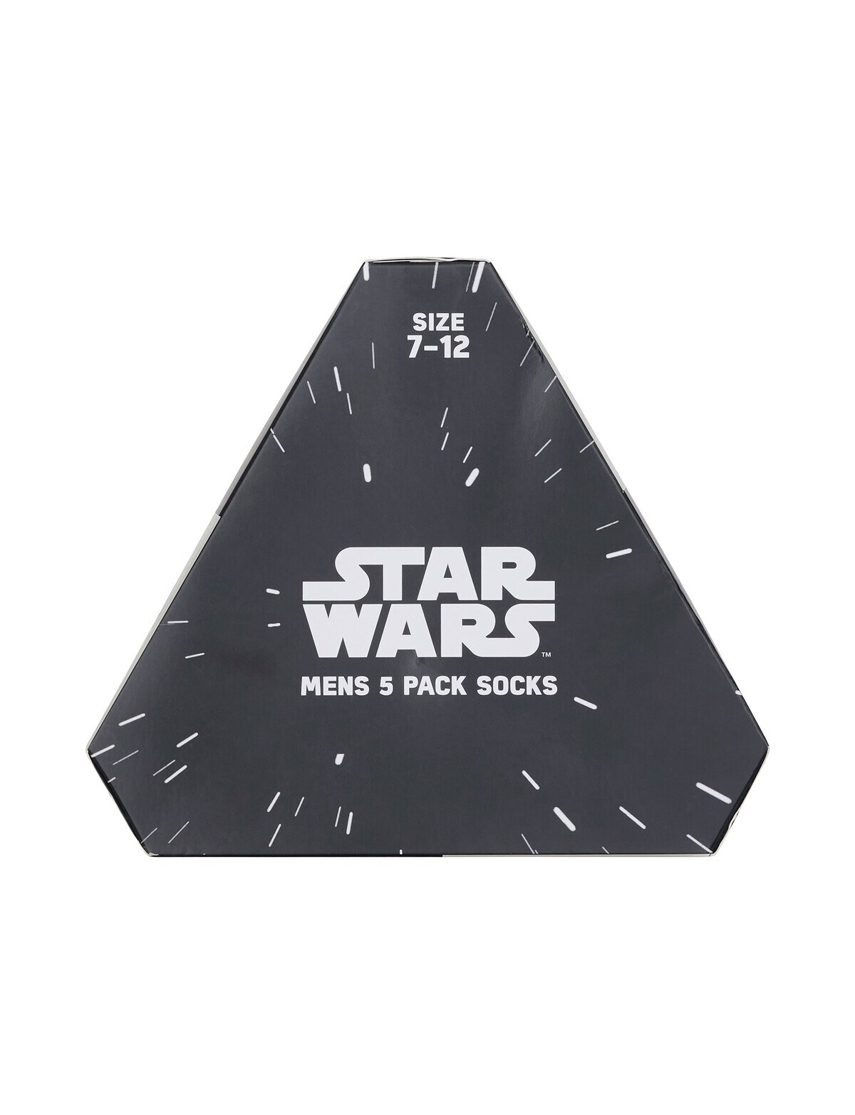 Licensed Crew Socks Gift Box, 5Pack, Assorted Socks