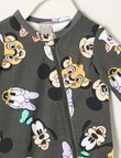 Licensed Disney 100 Spotted Faces Sleepsuit, Charcoal product photo View 03 S