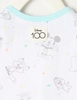 Licensed Disney 100 Spotted Soft Mist Short-Sleeve Bodysuit product photo View 02 S