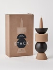 Home Fusion Stack Pillar Candle, Fossil product photo