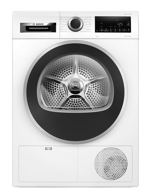 Bosch Series 6 9kg Heat Pump Tumble Dryer, WQG24200AU product photo
