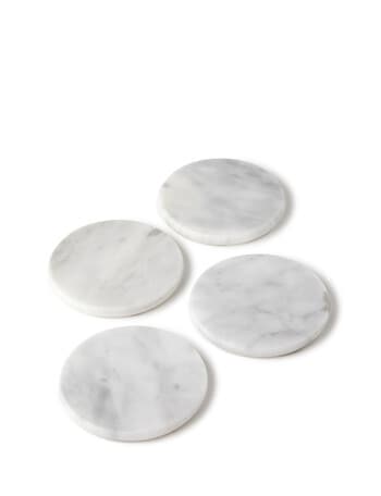 Davis & Waddell Nuvolo Marble Coaster, Set of 4 product photo