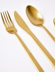 Amy Piper Manor 16-Piece Cutlery Set, Gold product photo View 02 S