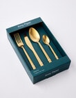 Amy Piper Manor 16-Piece Cutlery Set, Gold product photo View 04 S