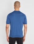 L+L Venice Solid Polo Shirt, Blue product photo View 02 S