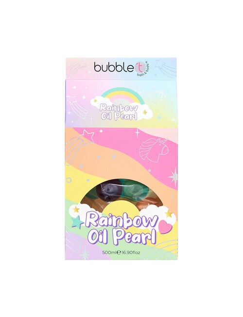 Bubble T Rainbow Bath Oil Pearls product photo