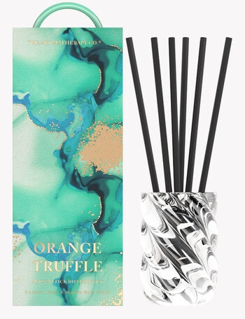 The Aromatherapy Co. Festive Favours Aroma Sticks & Holder, Orange Truffle product photo