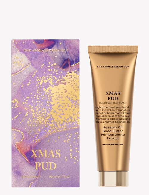 The Aromatherapy Co. Festive Favours Hand Cream, Christmas Pudding