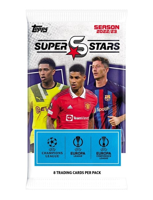 Cards Football Superstars 2023 Cards, 8-Card Pack, Assorted product photo