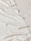Domani Silky Tencel Flat Sheet, Linen product photo View 02 S
