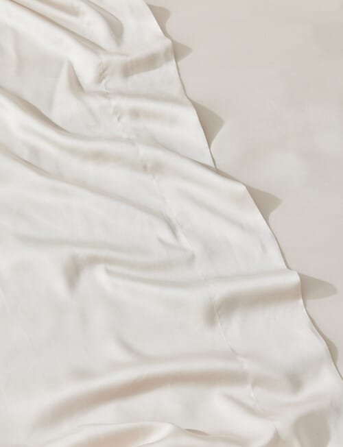 Domani Silky Tencel Flat Sheet, Linen product photo View 02 L