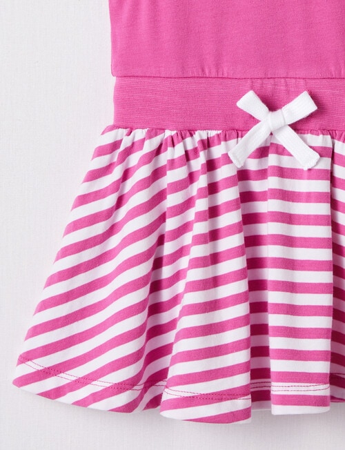 Teeny Weeny Sleeveless Knit Dress, Hot Pink product photo View 02 L