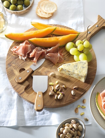 SouthWest Fazlur Paddle Board & Cheese Knife, 3-Piece Set product photo