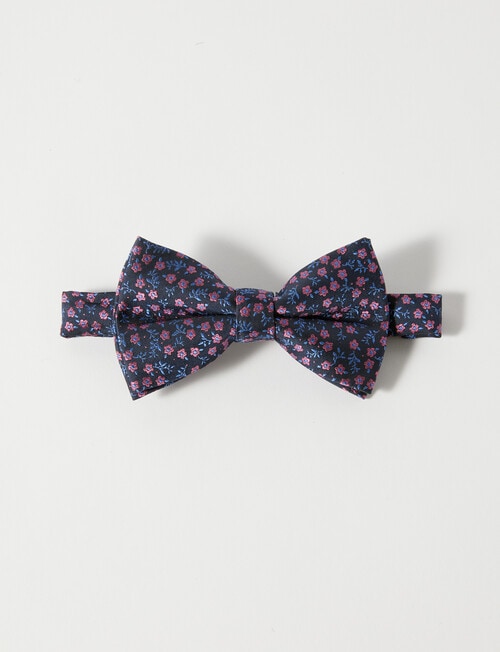 No Issue Floral Bow Tie, Navy product photo
