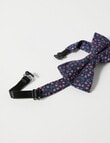 No Issue Floral Bow Tie, Navy product photo View 02 S