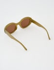 Whistle Accessories Florence Sunglasses, Brown product photo View 02 S