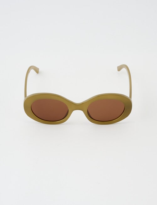 Whistle Accessories Florence Sunglasses, Brown product photo View 03 L