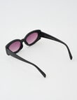 Whistle London Sunglasses, Black product photo View 02 S