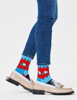 Licensed Star Wars R2-D2 Socks, Blue & Red product photo View 03 S