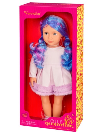 Our Generation Veronika Fashion Doll with Multicoloured Hair product photo