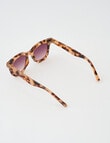 Whistle Accessories Milan Sunglasses, Tortoise product photo View 02 S