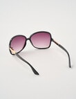 Whistle Accessories Venice Sunglasses, Black product photo View 03 S
