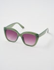 Whistle Accessories Stephanie Sunglasses, Green product photo