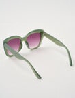 Whistle Accessories Stephanie Sunglasses, Green product photo View 03 S
