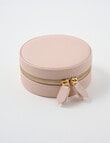 Whistle Round Jewellery Box, Blush product photo