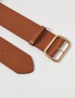 Boston + Bailey Oval Buckle Belt, Tan product photo View 02 S
