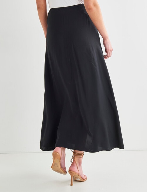 State of play Winona Split Skirt, Black product photo View 02 L