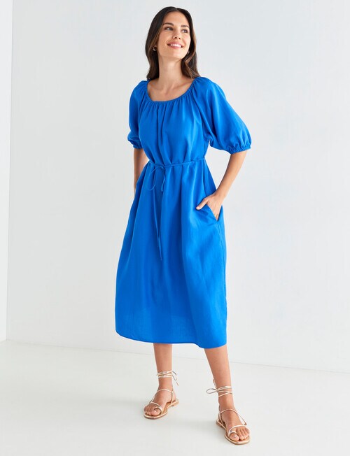 Whistle Summer Dress, Azure Dresses